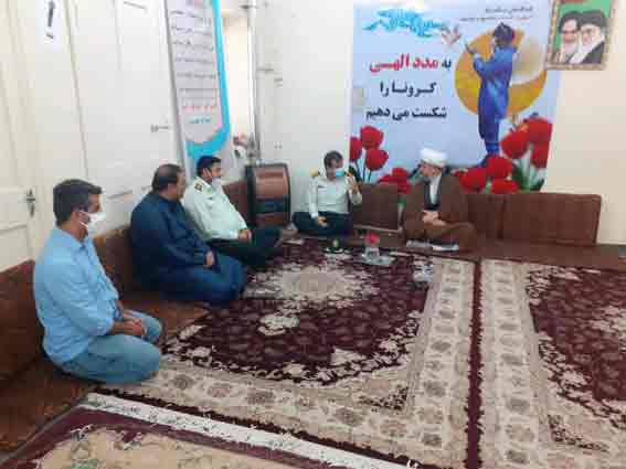 گزارش تصویری/دیدار فرمانده انتظامی شهرستان کارون با امام جمعه