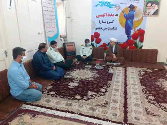 گزارش تصویری/دیدار فرمانده انتظامی شهرستان کارون با امام جمعه