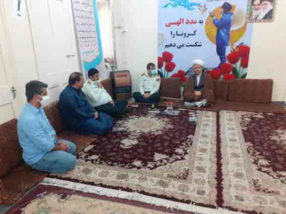 گزارش تصویری/دیدار فرمانده انتظامی شهرستان کارون با امام جمعه