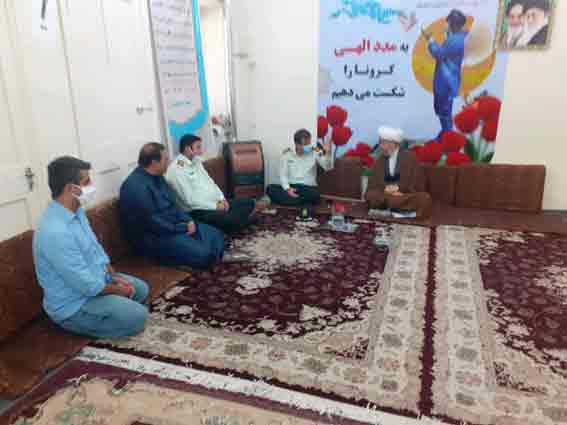 گزارش تصویری/دیدار فرمانده انتظامی شهرستان کارون با امام جمعه