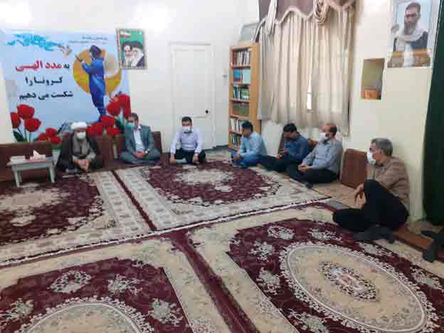 دیدارمسئول بیمه تامین اجتماعی ناحیه 6 با امام جمعه کارون