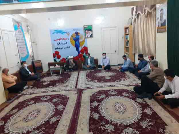 دیدارمسئول بیمه تامین اجتماعی ناحیه 6 با امام جمعه کارون