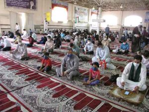 مراسم قرائت دعای عرفه در شهرستان کارون برگزار شد