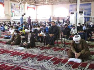 مراسم قرائت دعای عرفه در شهرستان کارون برگزار شد