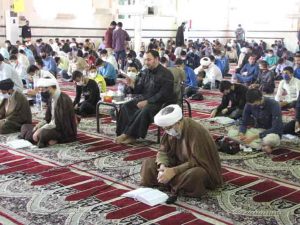 مراسم قرائت دعای عرفه در شهرستان کارون برگزار شد