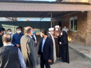 بازدید رئیس کل دادگستری خوزستان و امام جمعه کارون از دادگستری شهرستان