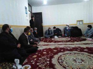 دلجویی از خانواده متوفیان کرونایی در شهرستان کارون