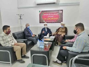 نشست امام جمعه کارون با اصحاب رسانه شهرستان