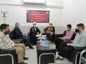 نشست امام جمعه کارون با اصحاب رسانه شهرستان