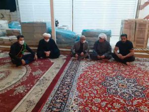 بازدیدامام جمعه شهرستان ازمواکب وایستگاه صلواتی