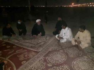 سرکشی امام جمعه شهرستان ازمواکب وایستگاه صلواتی