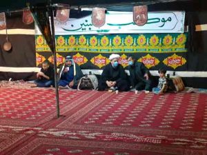 سرکشی امام جمعه شهرستان ازمواکب وایستگاه صلواتی