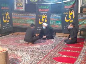 سرکشی امام جمعه شهرستان ازمواکب وایستگاه صلواتی