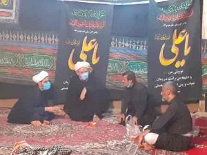 سرکشی امام جمعه شهرستان ازمواکب وایستگاه صلواتی