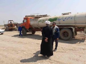 سرکشی امام جمعه شهرستان کارون از کوی منتظری
