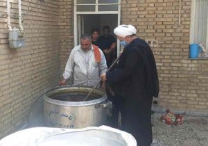 دیدار امام جمعه کارون با گروه جهادی منتظران ظهور