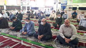 نماز وحدت ادارات در مصلی امام علی(ع) برگزار شد.