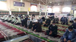 نماز وحدت ادارات در مصلی امام علی(ع) برگزار شد.