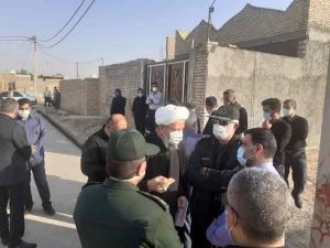 مراسم کلنگ زنی احداث 50 واحد مسکونی