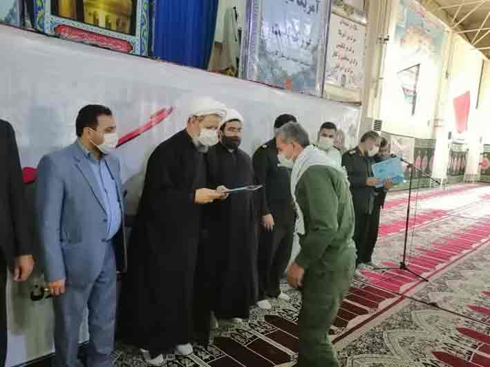 تجلیل از پیشکسوتان هشت سال دفاع مقدس شهرستان کارون