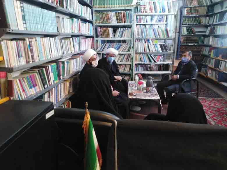 بازدید امام جمعه کارون از حوزه علمیه خواهران