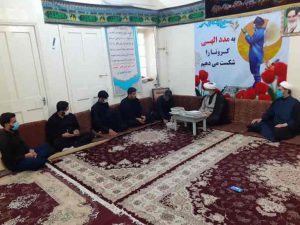 دیدار مسئول سازمان تبلیغات و مداحان با امام جمعه کارون
