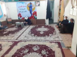 دیدارسالمندان کارون با امام جمعه شهرستان