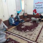 دیدارسالمندان کارون با امام جمعه شهرستان
