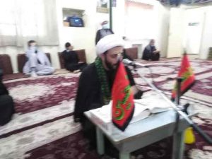 گزارش تصویری/مراسم قرائت زیارت اربعین در دفتر امام جمعه کارون