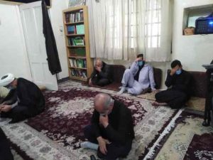 گزارش تصویری/مراسم قرائت زیارت اربعین در دفتر امام جمعه کارون