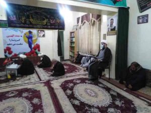 گزارش تصویری/مراسم قرائت زیارت اربعین در دفتر امام جمعه کارون