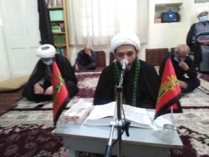 گزارش تصویری/مراسم قرائت زیارت اربعین در دفتر امام جمعه کارون