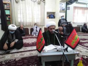 گزارش تصویری/مراسم قرائت زیارت اربعین در دفتر امام جمعه کارون