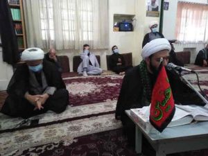 گزارش تصویری/مراسم قرائت زیارت اربعین در دفتر امام جمعه کارون