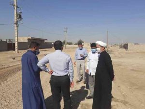 گزارش تصویری/بازدیدامام جمعه کارون از روستاهای حنیطیه1 و 2