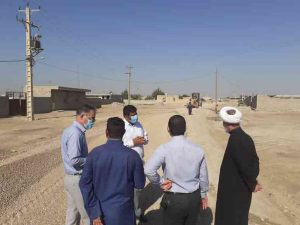 گزارش تصویری/بازدیدامام جمعه کارون از روستاهای حنیطیه1 و 2