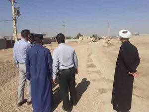 گزارش تصویری/بازدیدامام جمعه کارون از روستاهای حنیطیه1 و 2