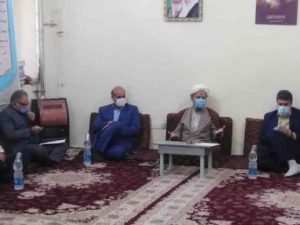 جلسه کمک های مومنانه و مقابله با ویروس کرونا در شهرستان کارون برگزار شد.