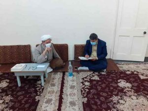 دیدار رئیس بیمارستان سینا با امام جمعه کارون