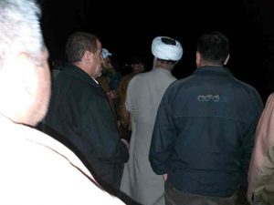 بازدید امام جمعه کارون ازمناطق آبگرفته شهرستان 