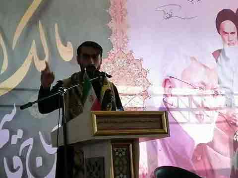 مراسم اولین سالگرد شهادت سردار سپهبد شهید حاج قاسم سلیمانی