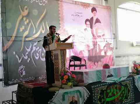 مراسم اولین سالگرد شهادت سردار سپهبد شهید حاج قاسم سلیمانی