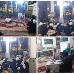 مراسم روضه خوانی و سخنرانی امام جمعه کارون درحسینیه امام علی