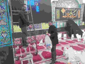 ۲۰۰۰ بسته ی غذایی بین نیازمندان شهرستان کارون توزیع شد