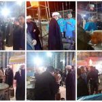 بازدید امام جمعه کارون ازمحل پخت و اطعام فاطمیه در شهرستان کارون