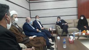 دیدار فرماندار و امام جمعه کارون با معاون اول رئیس جمهور و وزیر نفت