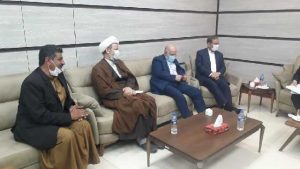 دیدار فرماندار و امام جمعه کارون با معاون اول رئیس جمهور و وزیر نفت