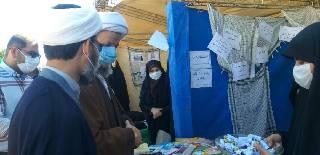 نمایشگاه عفاف وحجاب در فرهنگسرای مهدیه کوت عبدالله افتتاح شد