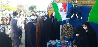 نمایشگاه عفاف وحجاب در فرهنگسرای مهدیه کوت عبدالله افتتاح شد