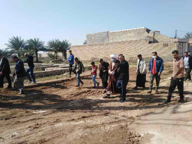 پیگیری رفع مشکلات اهالی روستای ام البنین توسط امام جمعه محترم کارون